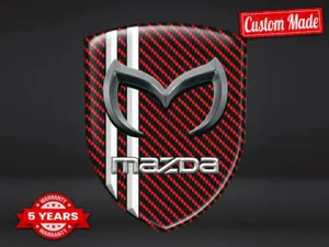 Mazda Adesivi Logo Personalizzati Qualità Design Sobrio